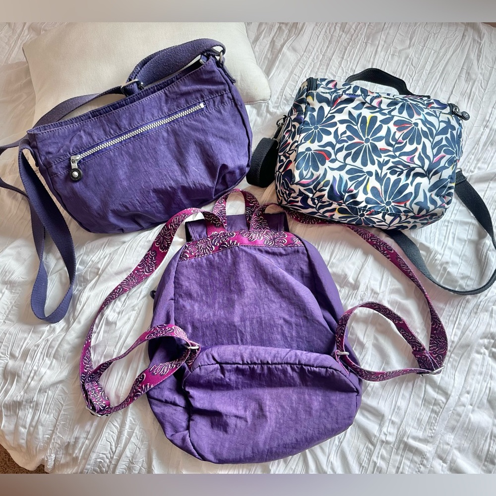 Kipling Queenie Small Backpack & Crossbody Bag & … - image 2